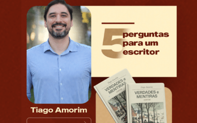 “A literatura só não é terra devastada por causa dos meus amigos”, diz Tiago Amorim